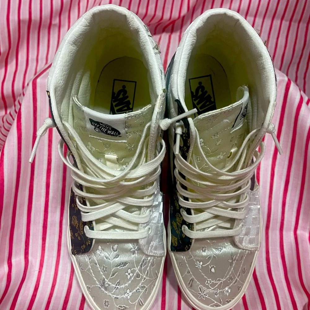 Vans Sk8 Hi Brocade Patchwork High top sneakers size 10 men’s, 11.5 women’s - Picture 5 of 7